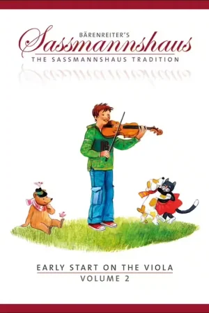 Barenreiter SASSMANNSHAUS EGON & KURT - EARLY START ON THE VIOLA VOL.2 - Prix avantageux