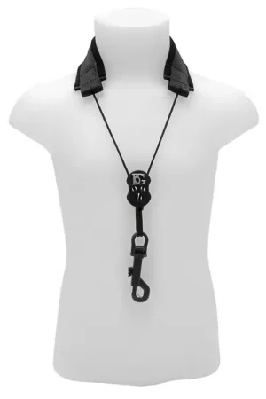 BG France Cordon Nylon Sax Courbe - Mousqueton (XS) | Disponible à la commande