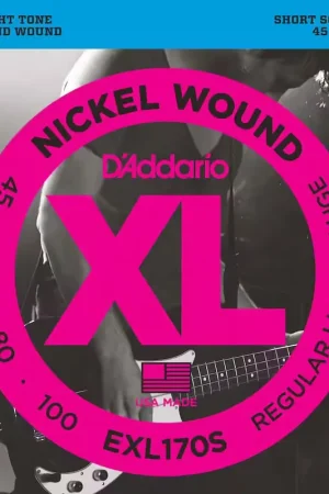 Petit prix | D'addario And Co EXL170s Nickel Wound Short Scale Light 45-100