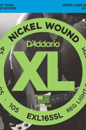 Envoi rapide | D'addario And Co EXL165SL Nickel Wound Super Long Scale Regular Light Top 45-105