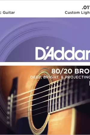 D'addario And Co EJ13 80/20 Bronze Custom Light 11-52 - Derniers exemplaires