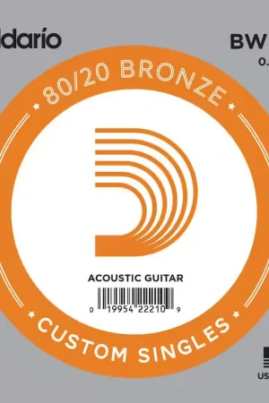 D'addario And Co BW030 80/20 Bronze Unité 030 - Coup de cœur