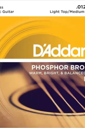 Prix usine - D'addario And Co EJ19 Phosphor Bronze Light Top/medium Bottom 12-56