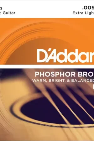D'addario And Co EJ41 Phosphor Bronze 12C Extra Light 9-45 | Paiement sécurisé