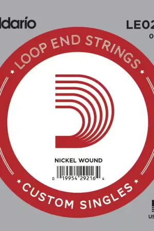 D'addario And Co LE024W Loop End Strings Unité 024 | Retour gratuit