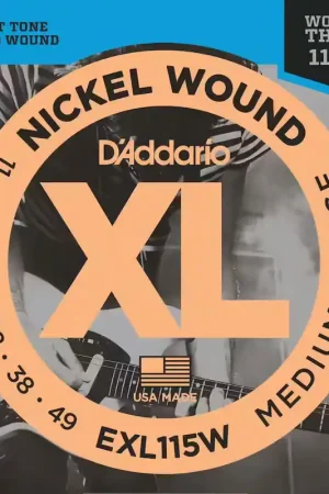 D'addario And Co EXL115w Nickel Wound Medium 11-49 | Plus que quelques jours