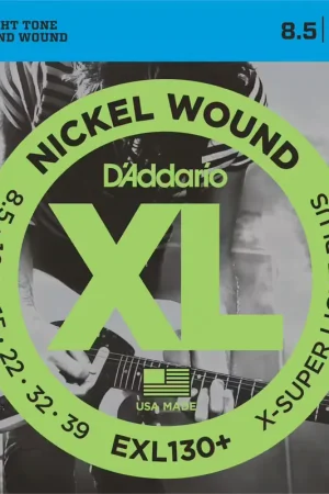 Coup de cœur - D'addario And Co EXL130+ Nickel Wound EXTRA-super Light Plus 8.5-39