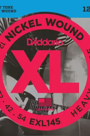 Prix avantageux | D'addario And Co EXL145 NICKEL WOUND HEAVY 12-54 WITH PLAIN STEEL 3RD