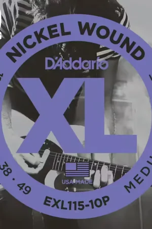 Bonne affaire - D'addario And Co EXL115-10p Nickel Wound Medium Pack de 10