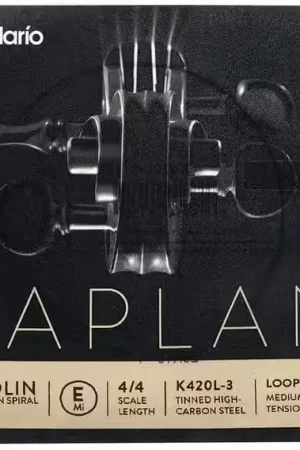 D'addario And Co 4/4 KAPLAN CORDE MI MEDIUM/ACIER PLEIN-A BOUCLE | Bon plan