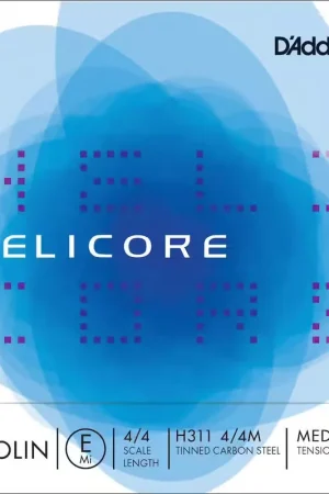 D'addario And Co 4/4 Helicore Corde Mi Medium/acier Plein | Qualité premium