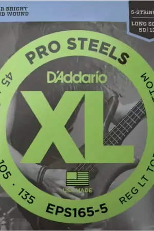 Qualité premium | D'addario And Co EPS165-5 Prosteels Long Scale 5C 45-135