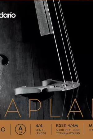 Expédition rapide | D'addario And Co 4/4 Kaplan Corde La Medium/acier File Titanium