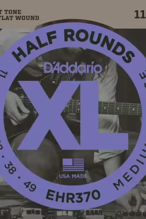 D'addario And Co EHR370 Half Roundd Medium 11-49 - Nouveau au catalogue