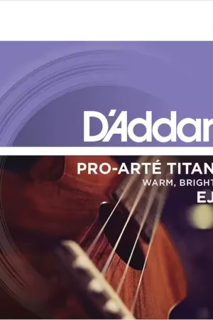 D'addario And Co EJ87c Titanium Ukulélé Strings Concert - Nouveau en boutique