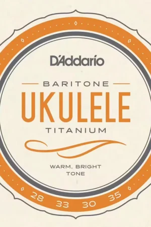D'addario And Co EJ87b Titanium Ukulélé Strings Baritone | Coup de cœur des clients