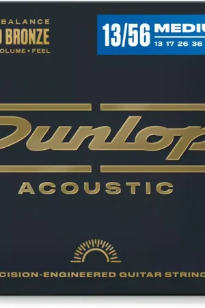 Très bien noté - Jim Dunlop DAB1356 80/20 Bronze Medium 13-56