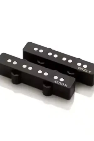 Ajoutez au panier - EMG JVX Set Black X Series Bass Replacement