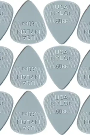 Jim Dunlop 12 x 0,60mm Nylon - Prix bas