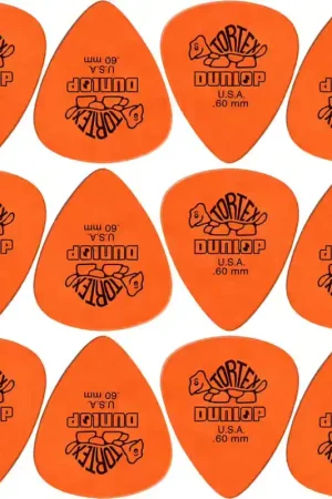 Jim Dunlop 12 x 0,60mm Tortex | Livraison express