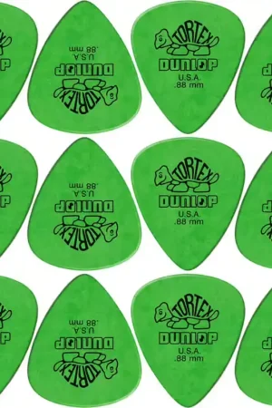 Jim Dunlop 12 x 0,88mm Tortex | Qualité supérieure