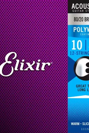 Super prix | Elixir 11150 Polyweb 80/20 Bronze 12C Light 10-47