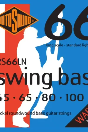 Rotosound Swing Bass 66 RS66LN Nickel 45100 - Coup de cœur des clients