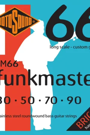 Prix en baisse - Rotosound SWING BASS 66 FM66 STAINLESS STEEL FUNKMASTER 3090