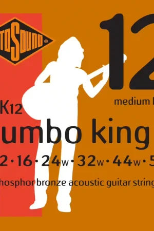 Rotosound Jumbo King JK12 Phosphor Bronze 1254 - Prix exceptionnel