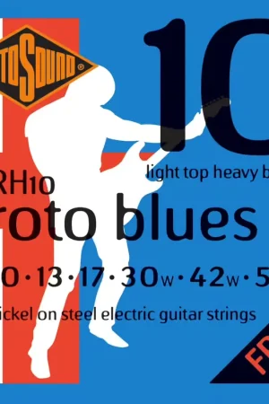 Rotosound RH10 Roto Blues Light Top Heavy Bottom 10-52 - Promo exceptionnelle