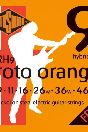Prix imbattable - Rotosound RH9 Roto Orange Hybrid 9-46