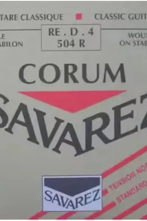Meilleur prix - Savarez 504R Re Corum Rouge Tirant Normal (Unité)