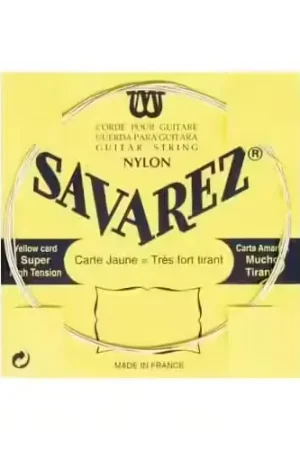 Plus que quelques jours - Savarez 522J SI-2 Carte Jaune Tirant Tres Fort (Unité)