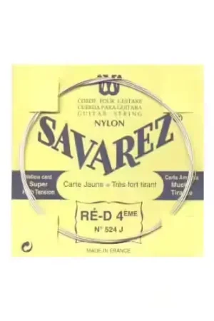 Savarez 524J RE-4 Carte Jaune Tirant Tres Fort (Unité) - Produit tendance