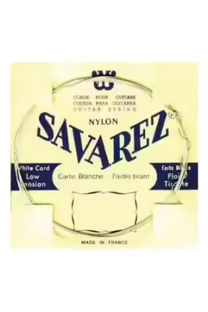 Nouveau au catalogue | Savarez 525B LA-5 Carte Blanche Tirant Faible (Unité)