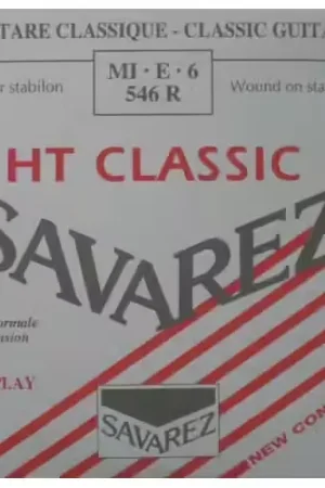 Prix doux - Savarez 546R MI-6 HT Classic Rouge Tirant Normal (Unité)