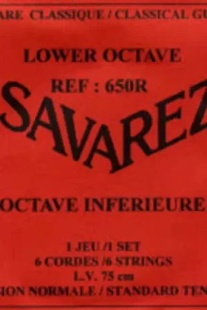 Savarez 6CB640R Guitare Classique Basse - Octave Inferieure | Réduction spéciale
