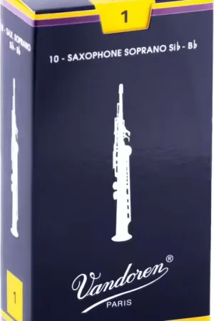 Vandoren Traditionnelles 1 - Saxophone Soprano - Liquidation