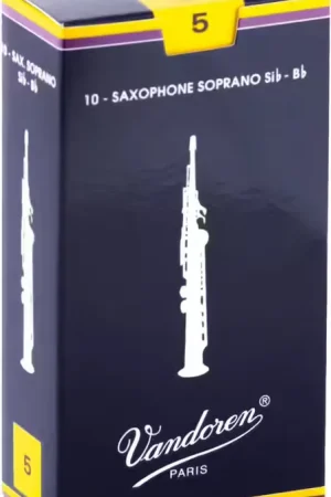 Vandoren Traditionnelles 5 - Saxophone Soprano - Prix usine