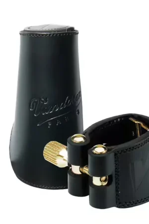 Prix malin - Vandoren Ligature Cuir Soprano et Couvre-bec - LC26L