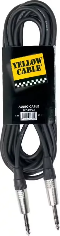 Yellow Cable Cordon Jack Stéréo Jack Stéréo 6 M - Prix promo