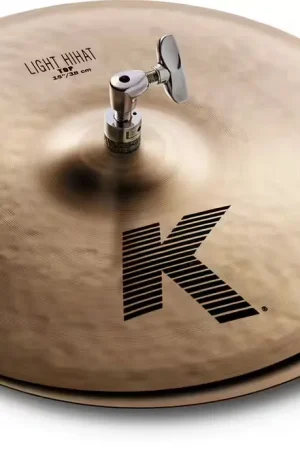 Qualité premium - Zildjian K0923 - K-Series Hi Hats 15" Light