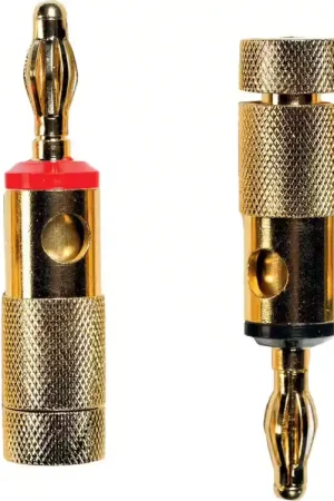 Réduction spéciale | Yellow Cable Fiche Banane - Lot de 2