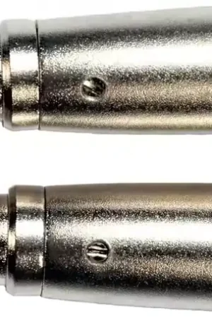 En stock - Yellow Cable Adaptateur Jack 6,35 Mm Stro Fem. Xlr Fem. - Lot De 2
