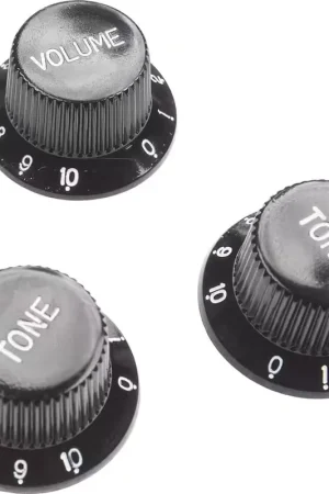 Yellow Parts 3 Boutons Strat Noir | Coup de cœur des clients