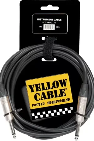 Yellow Cable Cordon Jack Jack 3 M Neutrik - Plébiscité par les clients