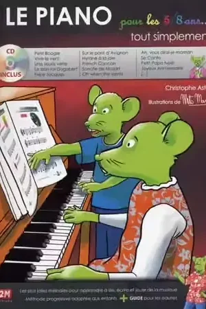 Meilleure vente | F2M Editions Le Piano Pour Les 5/8 Ans Tout Simplement - Astie
