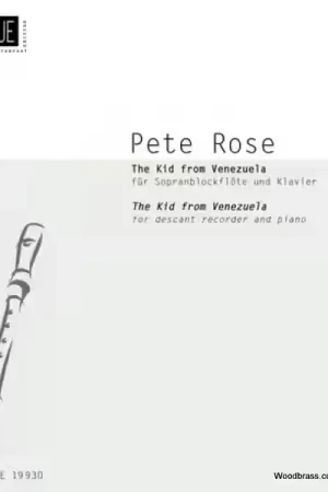 Meilleur prix | Universal Edition Rose P. - The Kid From Venezuela - Flute A Bec Soprano et Piano