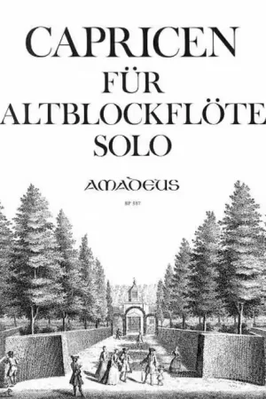 Offre exclusive - Amadeus Quantz J. - Capricen - Flute A Bec Alto Solo