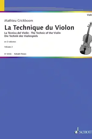 Schott La Technique Du Violon - Violon - Satisfait ou remboursé